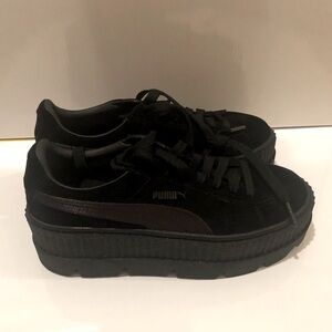 Puma Black Platform Sneakers